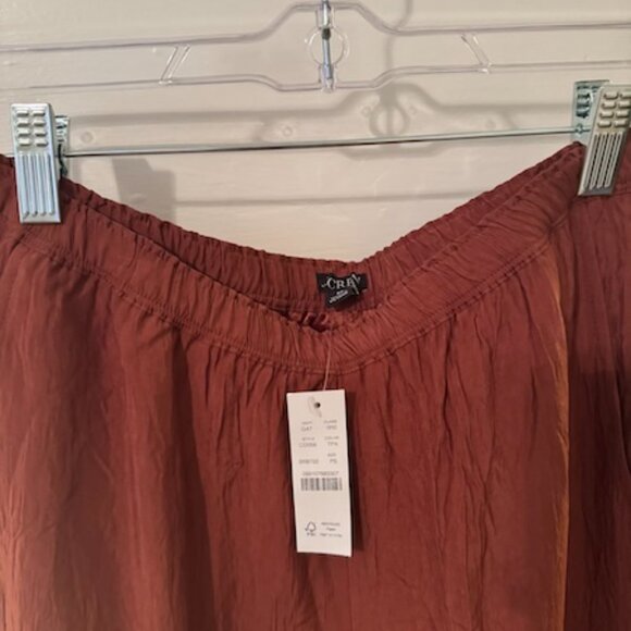NWT J.Crew Stratus Pant PS in Toasted Paprika - Picture 6 of 8